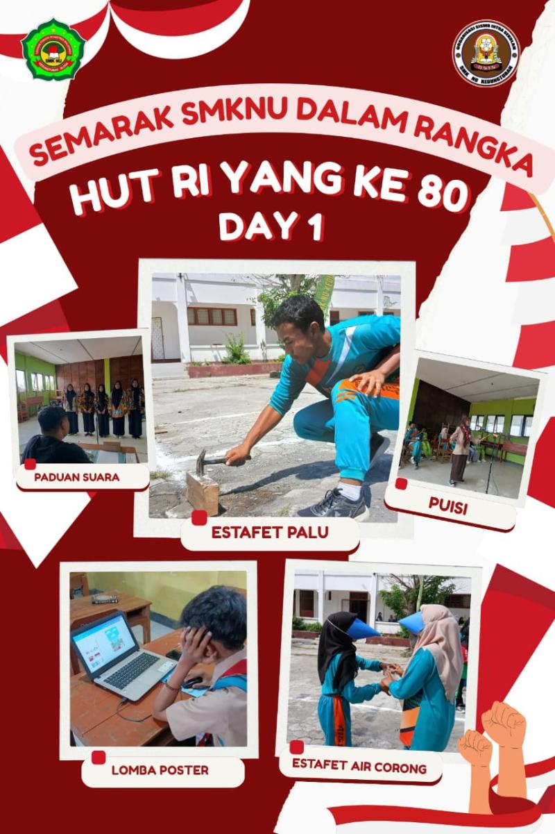 SEMARAK SMK NU KEDUNGTUBAN DALAM RANGKA HUT RI KE-80