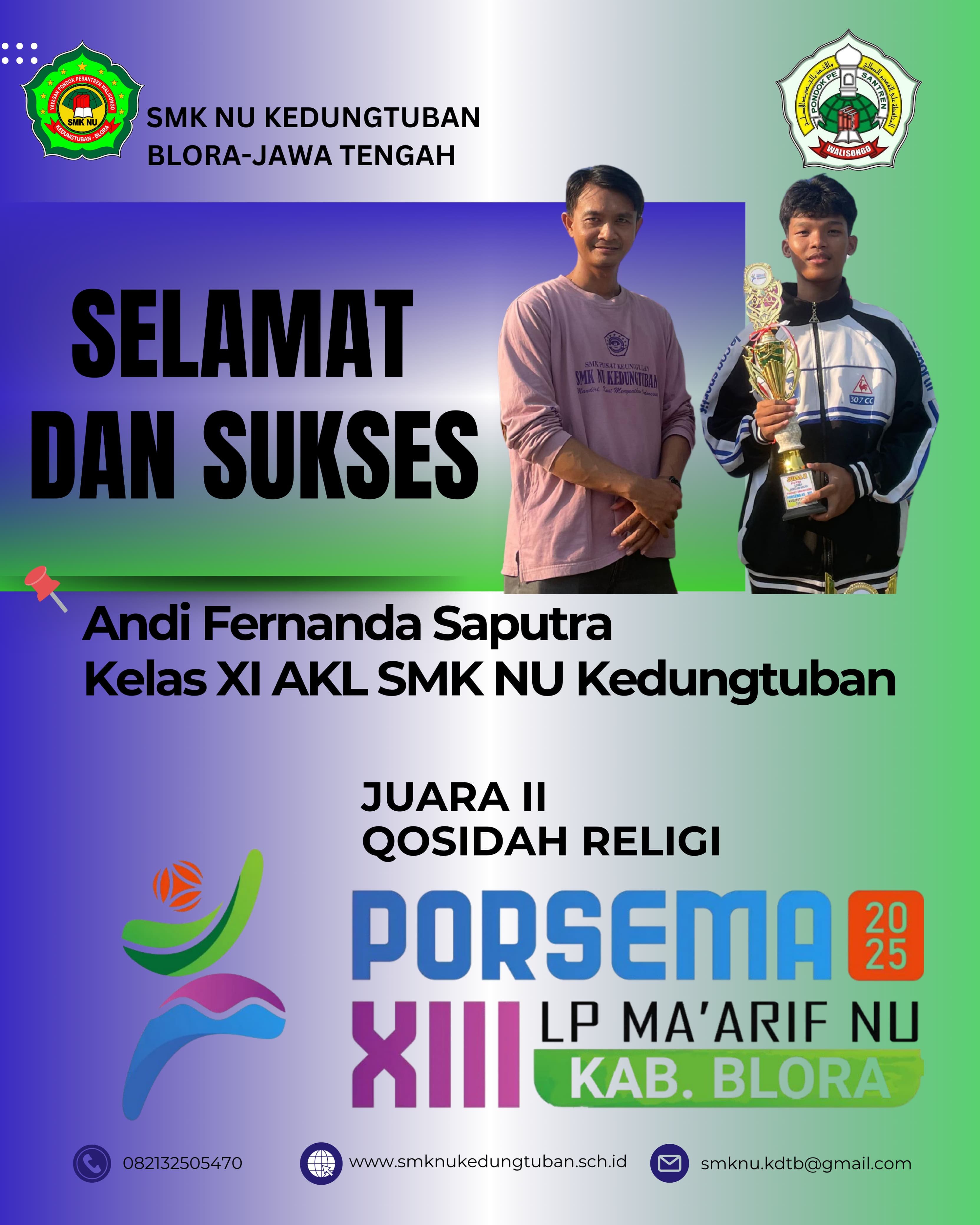 JUARA 2 QOSIDAH RELIGI